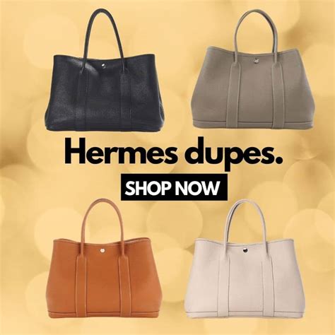 hermes garden party dupe|pursebop hermes 101.